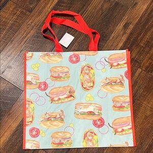 Homegoods Colorful cat Sandwich Print Tote Bag